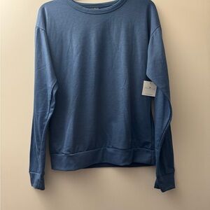 Blue Long Sleeve Shirt by PSK Collective